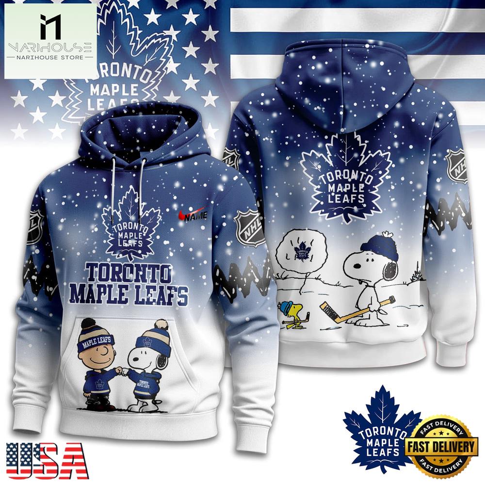 Toronto Maple Leafs x Snoopy Peanuts Christmas New Unisex Hoodie Shirt Toronto Maple Leafs x Snoopy Peanuts Christmas New Unisex Hoodie Shirt