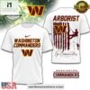 Washington Commanders NFL Arborist 3D Shirt For Fans