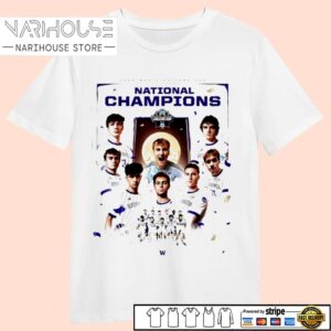Washington Huskies are 2025 National Champions T Shirt