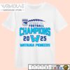 Watauga Pioneers 2025 NCHSAA Division 6A Football Champions T Shirt