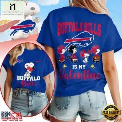 Buffalo Bills 2026 NFL Snoopy Valentine 3D Shirt