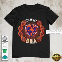 Chicago Bears It’s in My DNA Football Logo 2026 T-Shirt