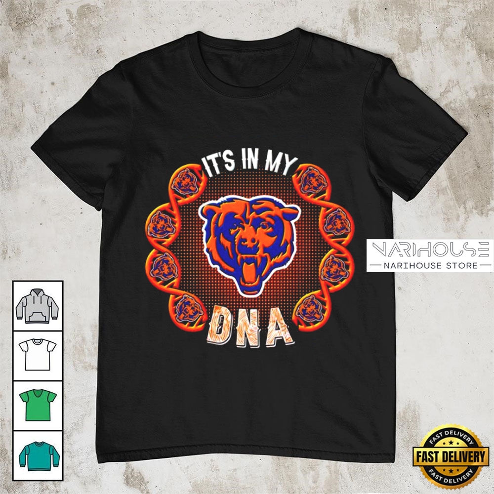 Chicago Bears It’s in My DNA Football Logo 2026 T-Shirt Chicago Bears It’s in My DNA Football Logo 2026 T-Shirt
