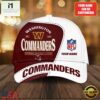 NFL Washington Commanders National Football League Custom Cap Hats 2 Custom Name Washington Commanders National Football League Baseball Cap