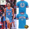 Dayton Flyers Basketball Chapel Blue Uniform 2026 3D Shirt