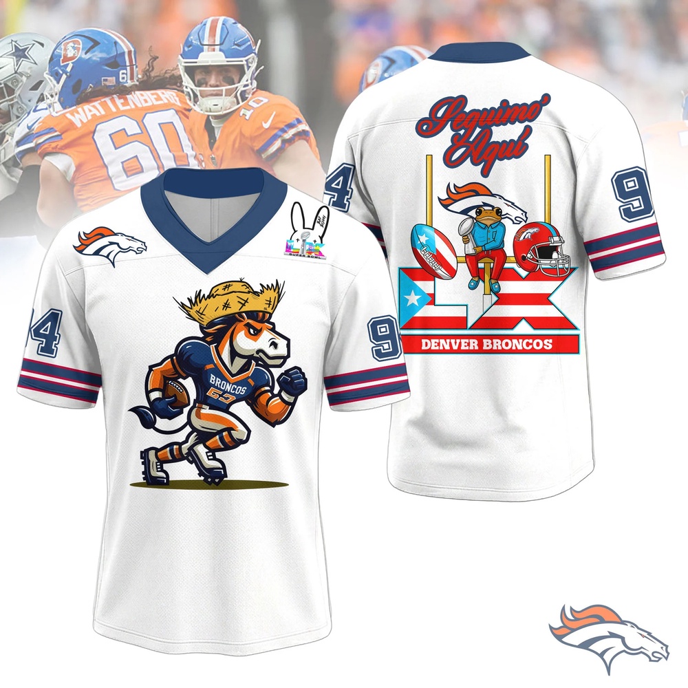 NFL Denver Broncos 2026 Benito Bowl LX Football Jersey NFL Denver Broncos 2026 Benito Bowl LX Football Jersey