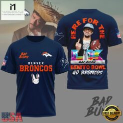 Denver Broncos NFL Benito Bowl LX 2026 Go Bills 3D Shirt