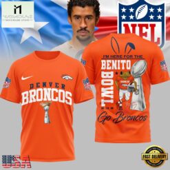 Denver Broncos NFL Benito Bowl LX 2026 Unisex 3D Shirt