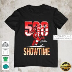 Detroit Red Wings Patrick Kane 500 Goals Showtime Signature T-Shirt