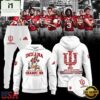 Indiana Hoosiers CFP National Champions 2026 Mascot Winner White Hoodie