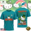 Miami Dolphins Hello Kitty St Patrick Day Limited Edition T-Shirt