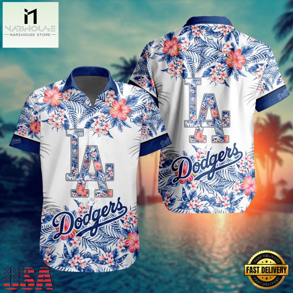 MLB Los Angeles Dodgers Beach Summer Wear Hawaiian Shirt MLB Los Angeles Dodgers Beach Summer Wear Hawaiian Shirt