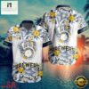 MLB Milwaukee Brewers Hawaiian Shirts Gift For Fans