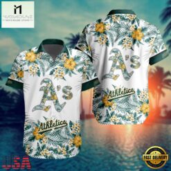 MLB Oakland Athletics Hawaiian Shirts Gift For Fans