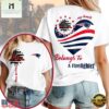 New England Patriots 2026 NFL My Heart Belongs To A Firefighter Unisex T Shirt
