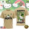 New Orleans Saints Hello Kitty St Patrick Day Limited Edition T-Shirt