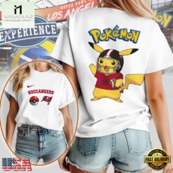 NFL Tampa Bay Buccaneers x Pokemon Premium Womens 3D Shirt