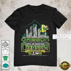 Oregon Ducks 2026 Orange Bowl Champions College Football T-Shirt