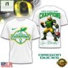 Oregon Ducks NCAA 2026 Peach Bowl Champions White Design 3D T-Shirt 3 Oregon Ducks NCAA 2026 Peach Bowl Champions White Design 3D Shirt