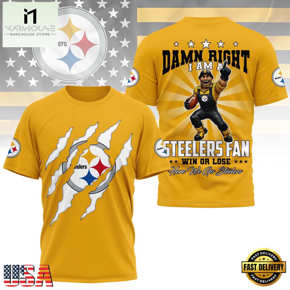 Pittsburgh Steelers 2026 NFL Here We Go Steelers 3D T-Shirt Pittsburgh Steelers 2026 NFL Here We Go Steelers 3D T-Shirt