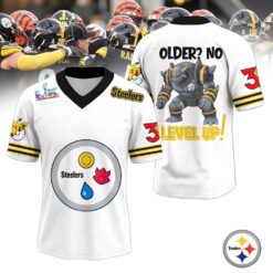 Pittsburgh Steelers 2026 Super Bowl x Pokemon 30th Anniversary Football Jersey