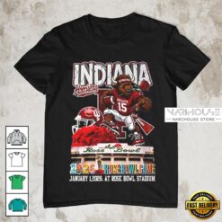 Rose Bowl 2026 CFP Quarterfinal Indiana Hoosiers Champions T-Shirt