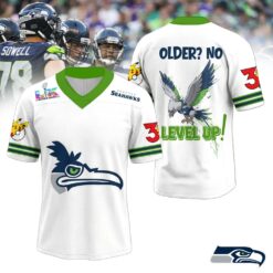 Seattle Seahawks 2026 Super Bowl x Pokemon 30th Anniversary Football Jersey