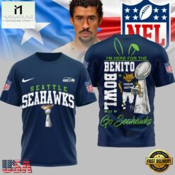 Seattle Seahawks NFL Benito Bowl LX 2026 Unisex 3D Shirt