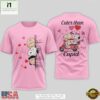 Snoopy Character Happy Valentine’s Day 2026 Pink 3D Shirt