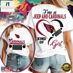 Arizona Cardinals NFL Jeep Girl Women's Shirt