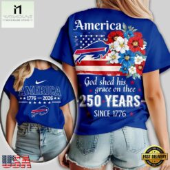 Buffalo Bills NFL America The Beautiful 250 Years 3D Shirt