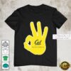 California Golden Bears Basketball Hand Sign Fan T-Shirt