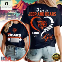 Chicago Bears NFL Jeep Girl Women's T Shirt