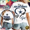 Dallas Cowboys NFL Jeep Girl Women's 3D T Shirt