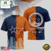 Dallas Cowboys NFL x Texas Longhorns NCAA Limited Edition 3D Shirt