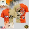 Denver Broncos NFL x Colorado Buffaloes NCAA Unisex T Shirt 3 Denver Broncos NFL x Colorado Buffaloes NCAA Limited Edition 3D Shirt