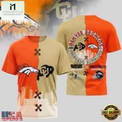 Denver Broncos NFL x Colorado Buffaloes NCAA Limited Edition 3D Shirt