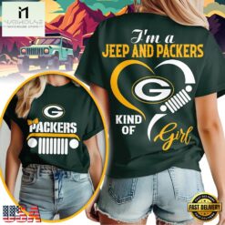 Green Bay Packers NFL Jeep Girl Women's T Shirt