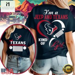Houston Texans NFL Jeep Girl Women's T Shirt