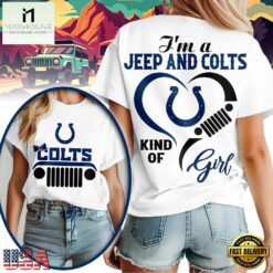 Indianapolis Colts NFL Jeep Girl Women's Shirt