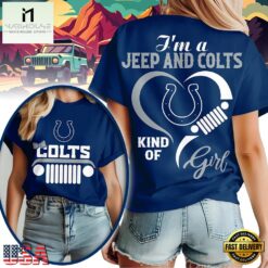 Indianapolis Colts NFL Jeep Girl Women's T Shirt