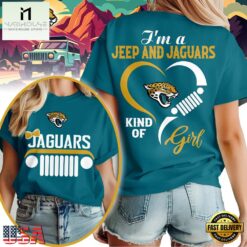 Jacksonville Jaguars NFL Jeep Girl Women's T Shirt