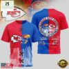 Kansas City Chiefs NFL x Kansas Jayhawks NCAA Unisex T Shirt 2 Kansas City Chiefs NFL x Kansas Jayhawks NCAA Limited Edition 3D Shirt