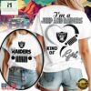 Las Vegas Raiders NFL Jeep Girl Women's White Shirt
