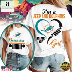 Miami Dolphins NFL Jeep Girl Women's Shirt