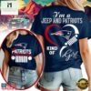 New England Patriots NFL Jeep Girl New Edition T Shirt