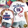 New York Giants NFL Jeep Girl Women's Shirt