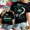 New York Jets NFL Jeep Girl Women's Black Shirt