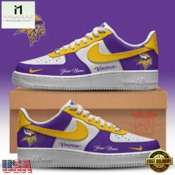 NFL Custom Minnesota Vikings New 2026 Version Nike Air Force 1 Fashions Shoes