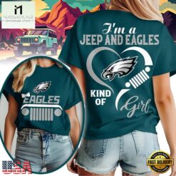 Philadelphia Eagles NFL Jeep Girl Women's T Shirt